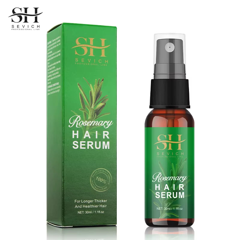 Rosemary Serum for Hair Growth Stop Hair Loss Fast Growing Hair Essential Spray Beauty Hair Care Dry Hair Scalp Refreshing Spray