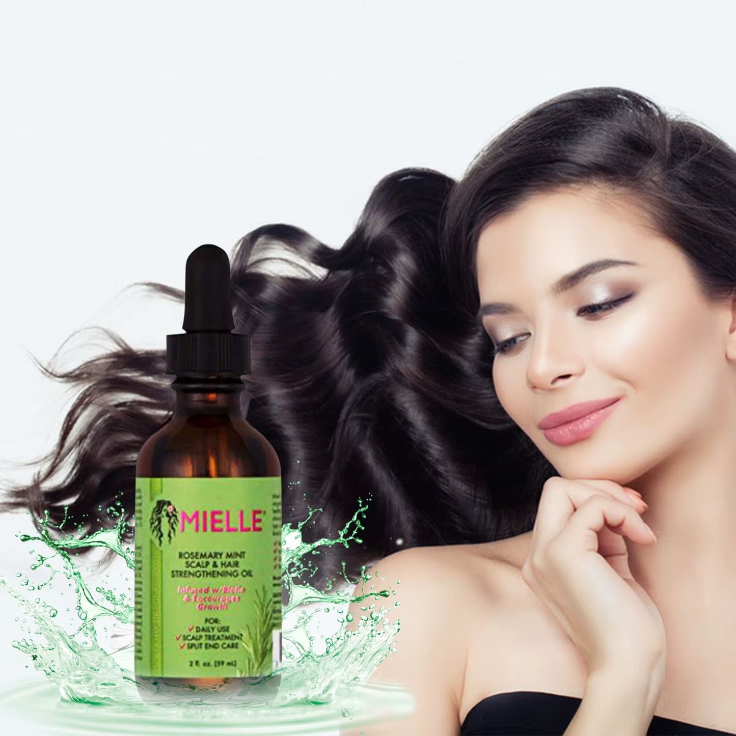 Hair Oil Double Curl Hair Oil Multifunctional Hair Oil 59Ml